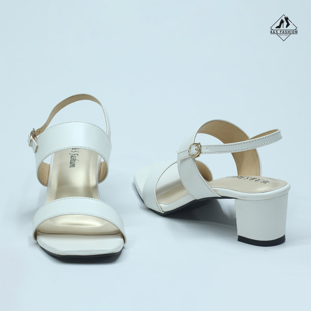 Block heel sandals A&S Fashion