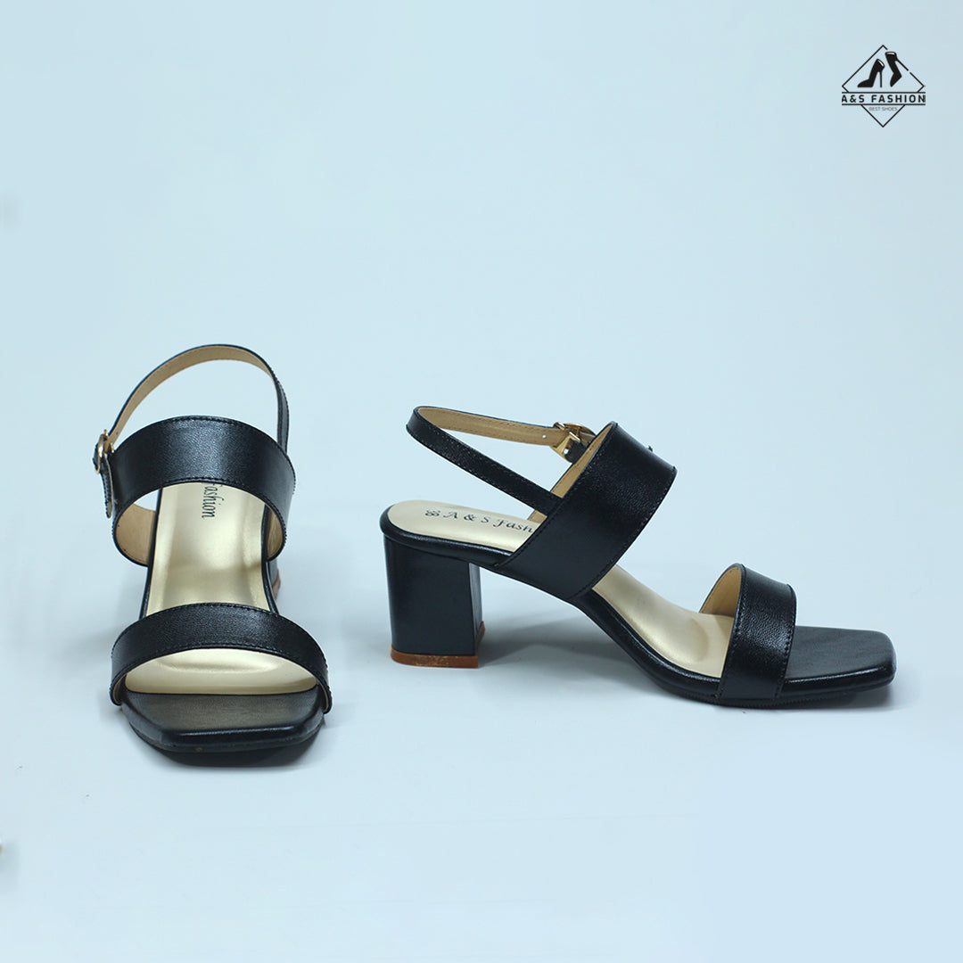 Block heel sandals A&S Fashion