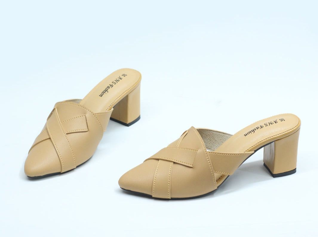 Half shoes Chocolate Bay Now A&S FAshion