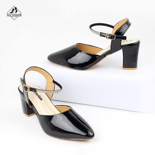 Haf Block Heel Shoes A&S Fashion