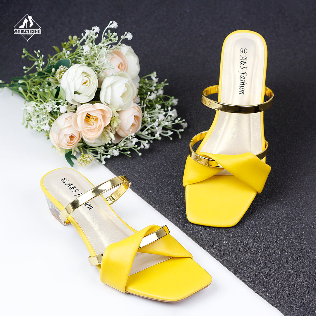 Premium Gold Step Shoes A&S Fashion