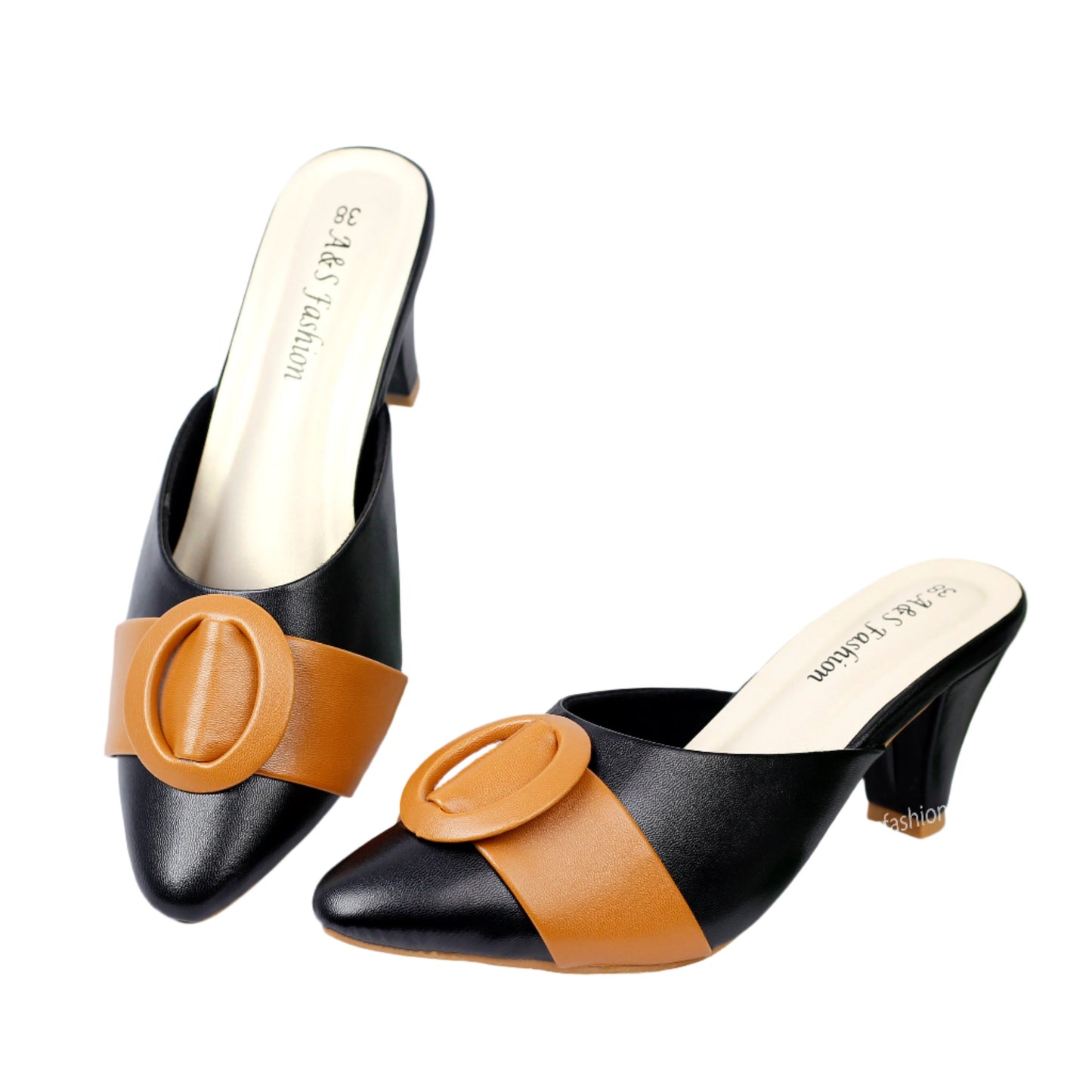 Half Belt Shoes A&S Fashion