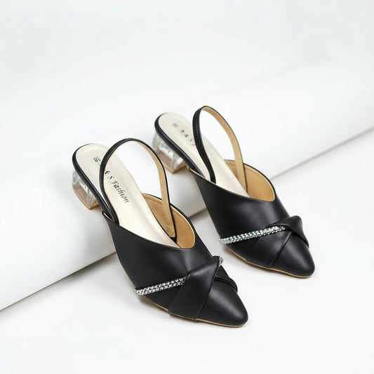 Half Stone Cross Shoes