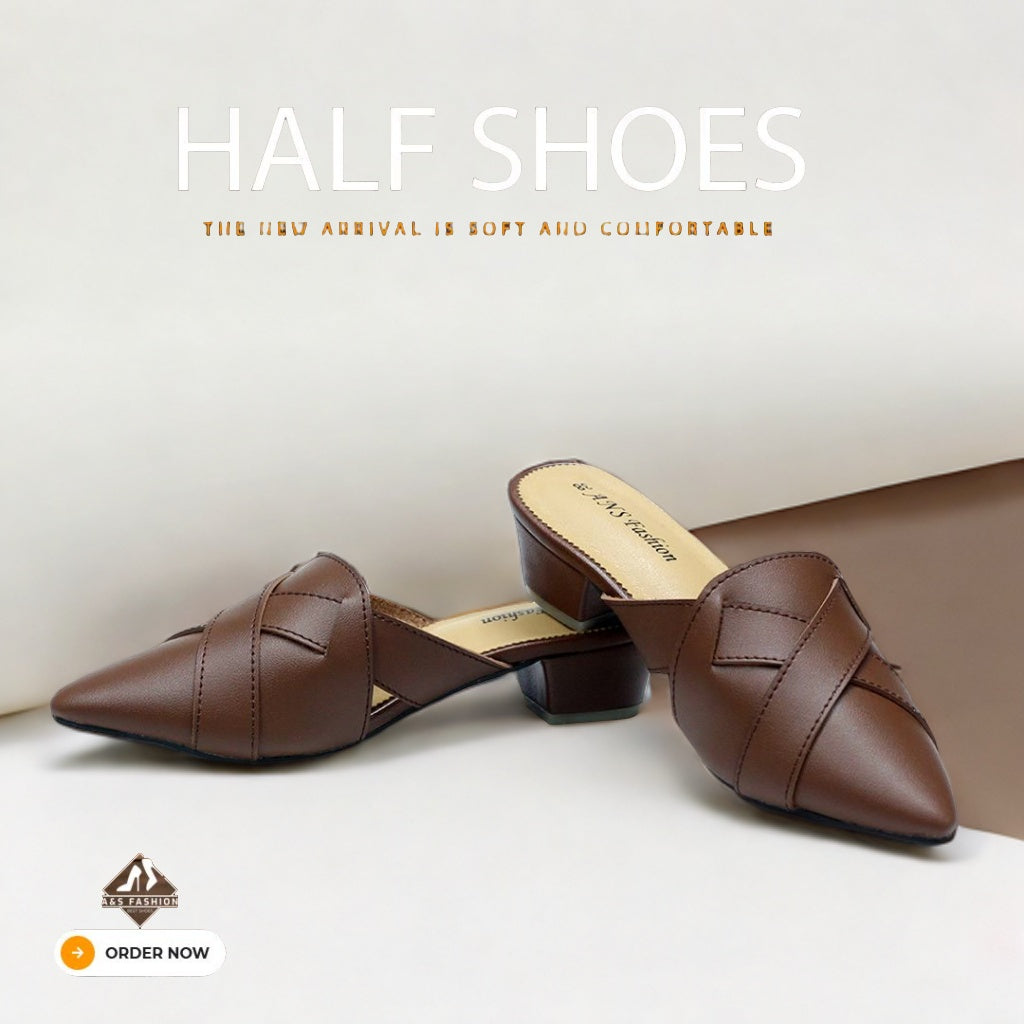 Cross Half Soft Shoes A&S Fashion