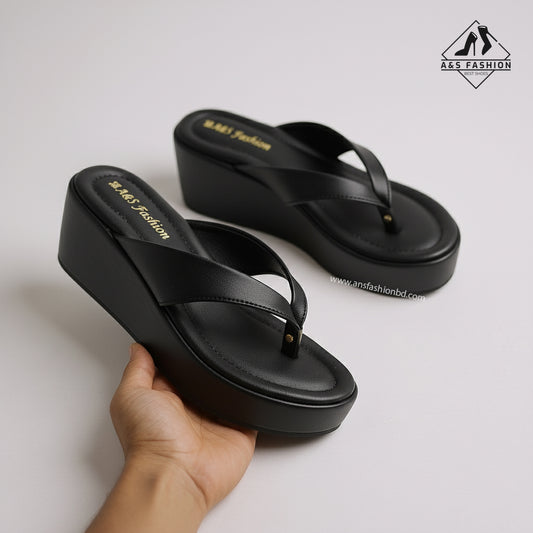 Booston Flip-Flop Wedges Shoes A & S Fashion