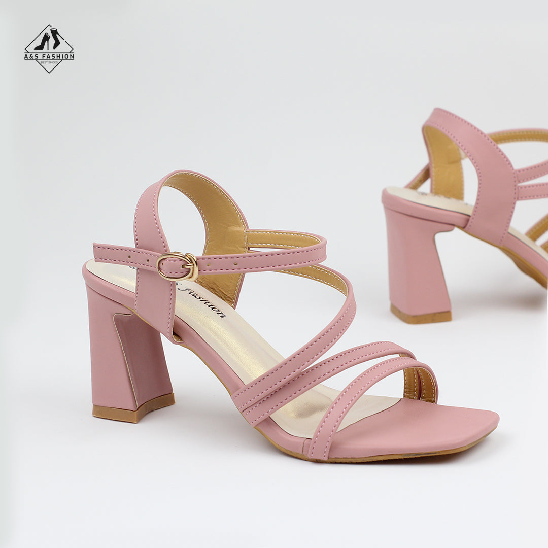 features a 3-inch heel and a belt, creating a stylish A&S Fashion