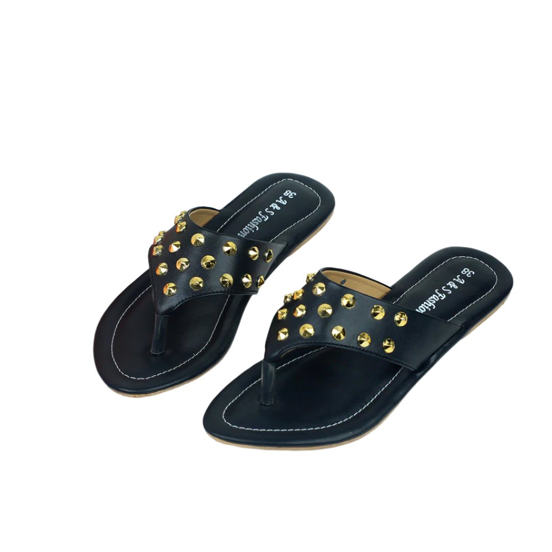 Tow Belt Flat Shoes A&S Fashion